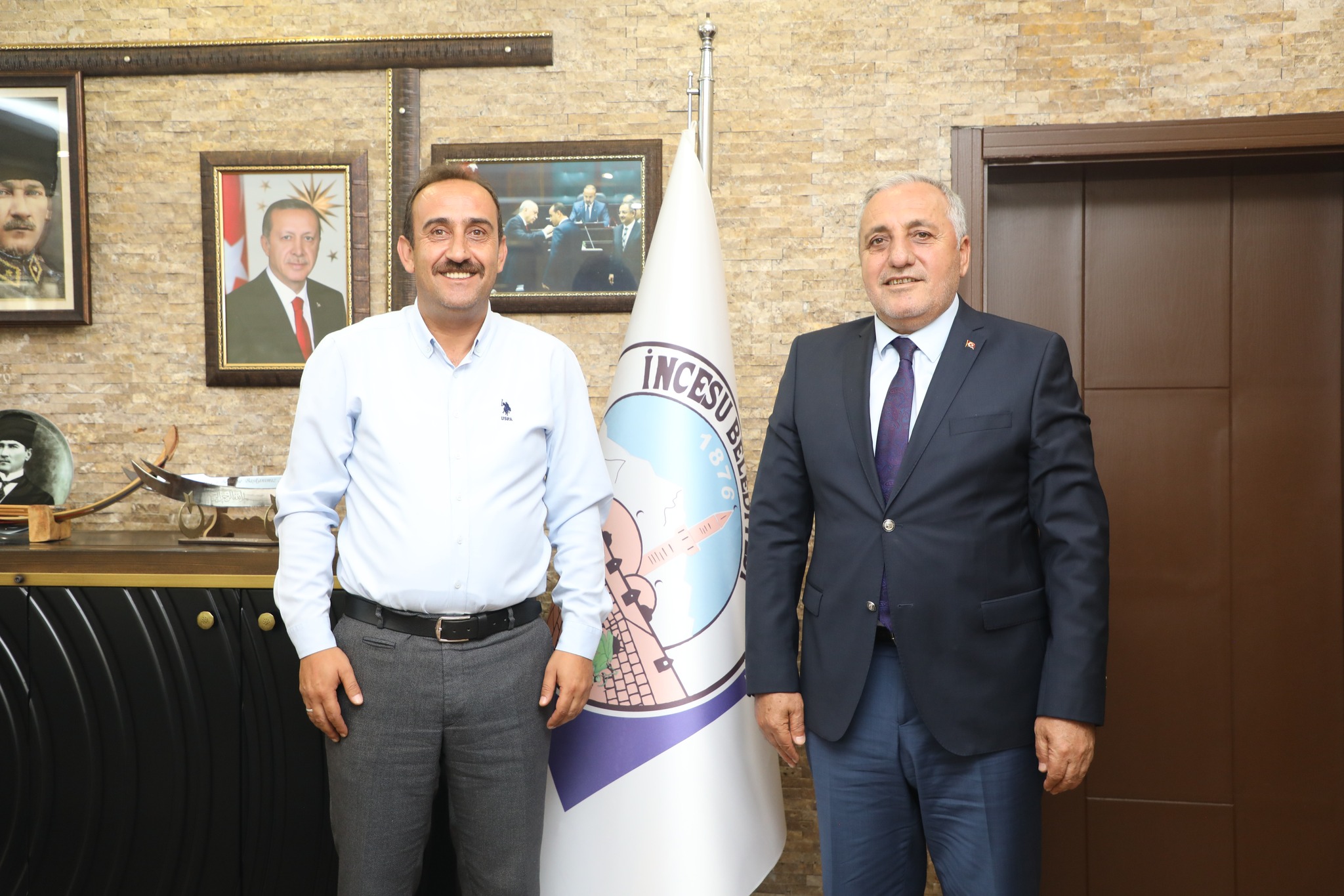 Başkanla Fotoğraflarımız