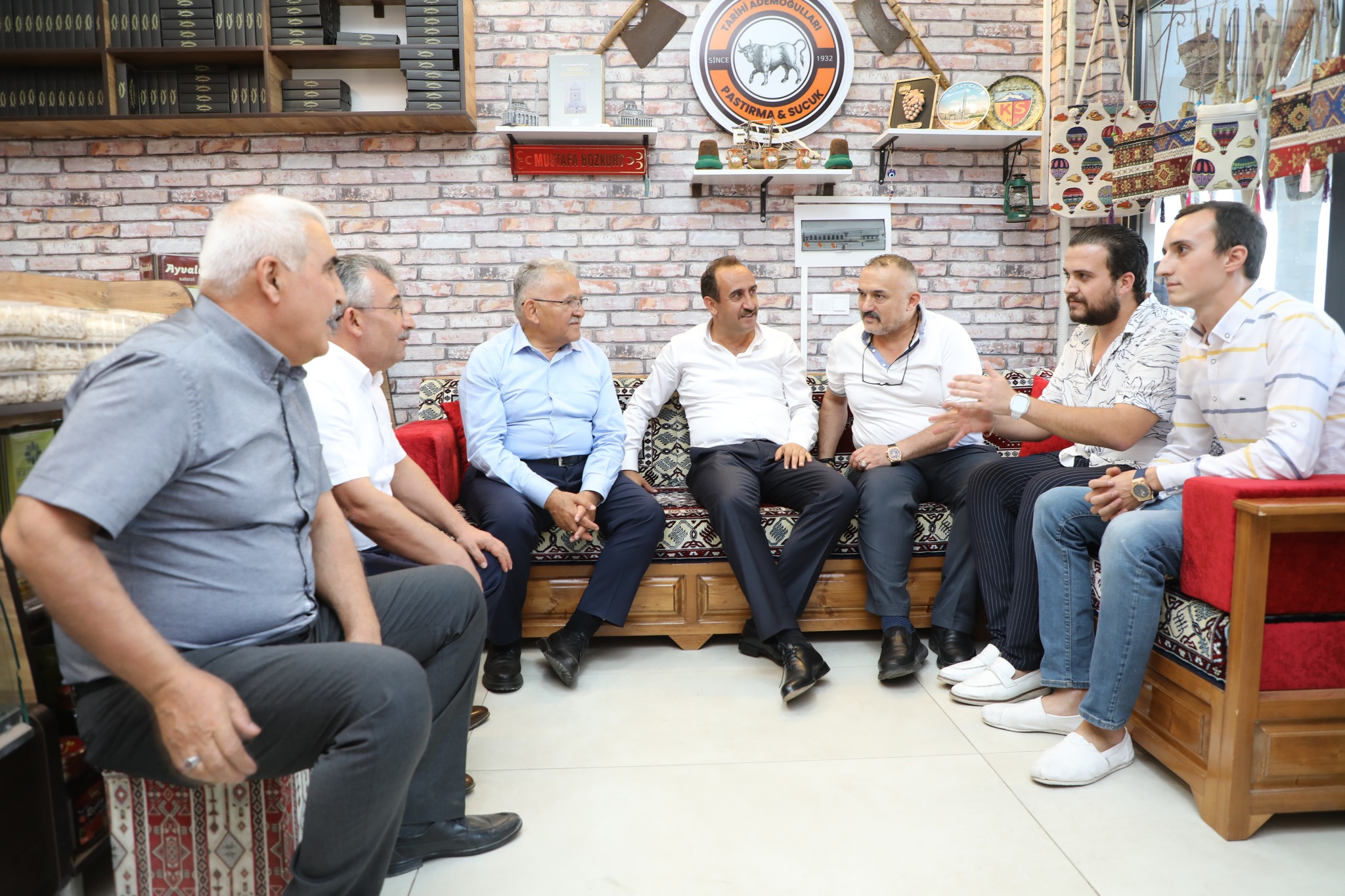 Başkanla Fotoğraflarımız