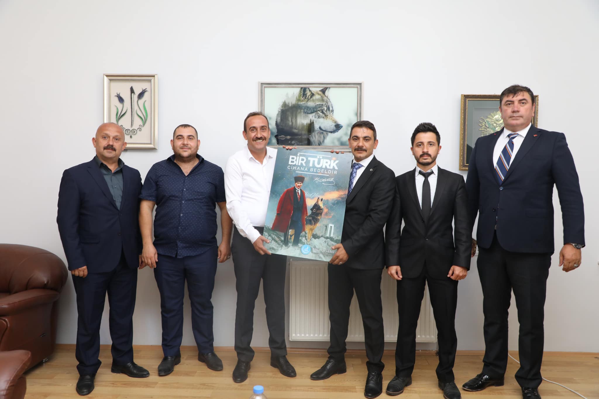 Başkanla Fotoğraflarımız