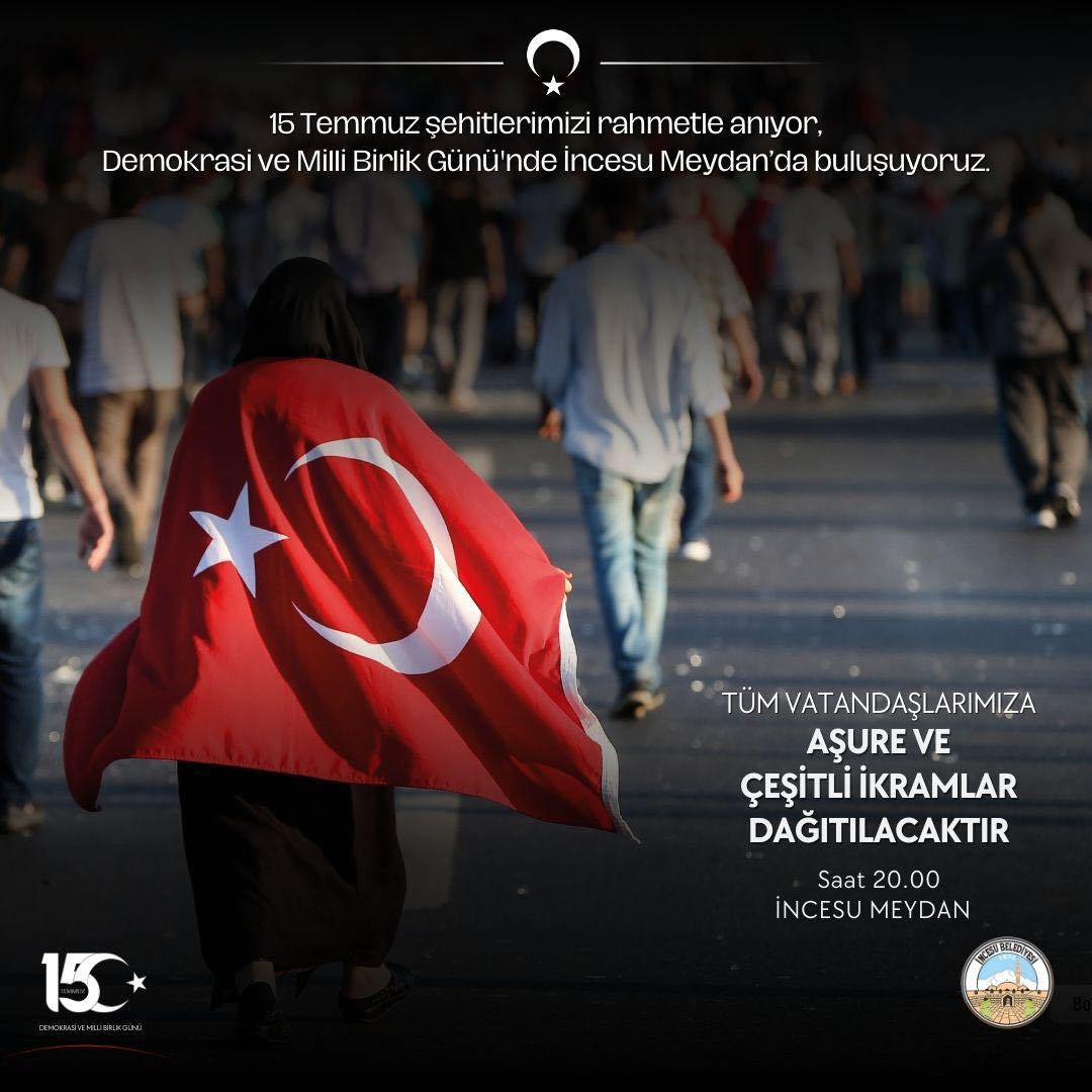 15 Temmuz Saat 20.00’de Meydanlardayız!