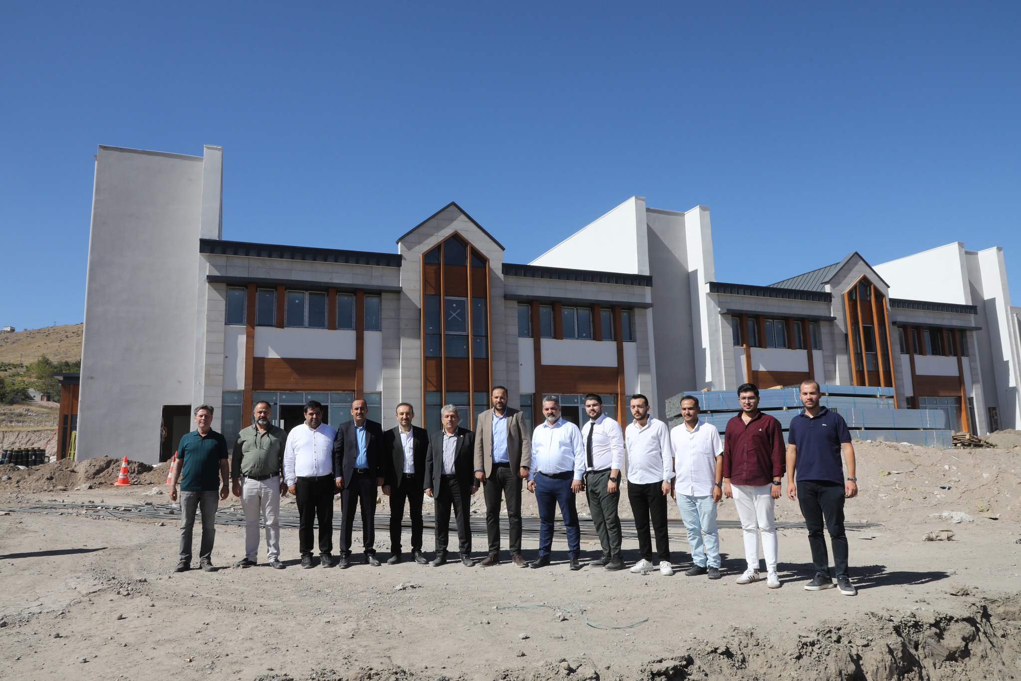 Yeşilay Rehabilitasyon Merkezi İnşaatı Ziyaret