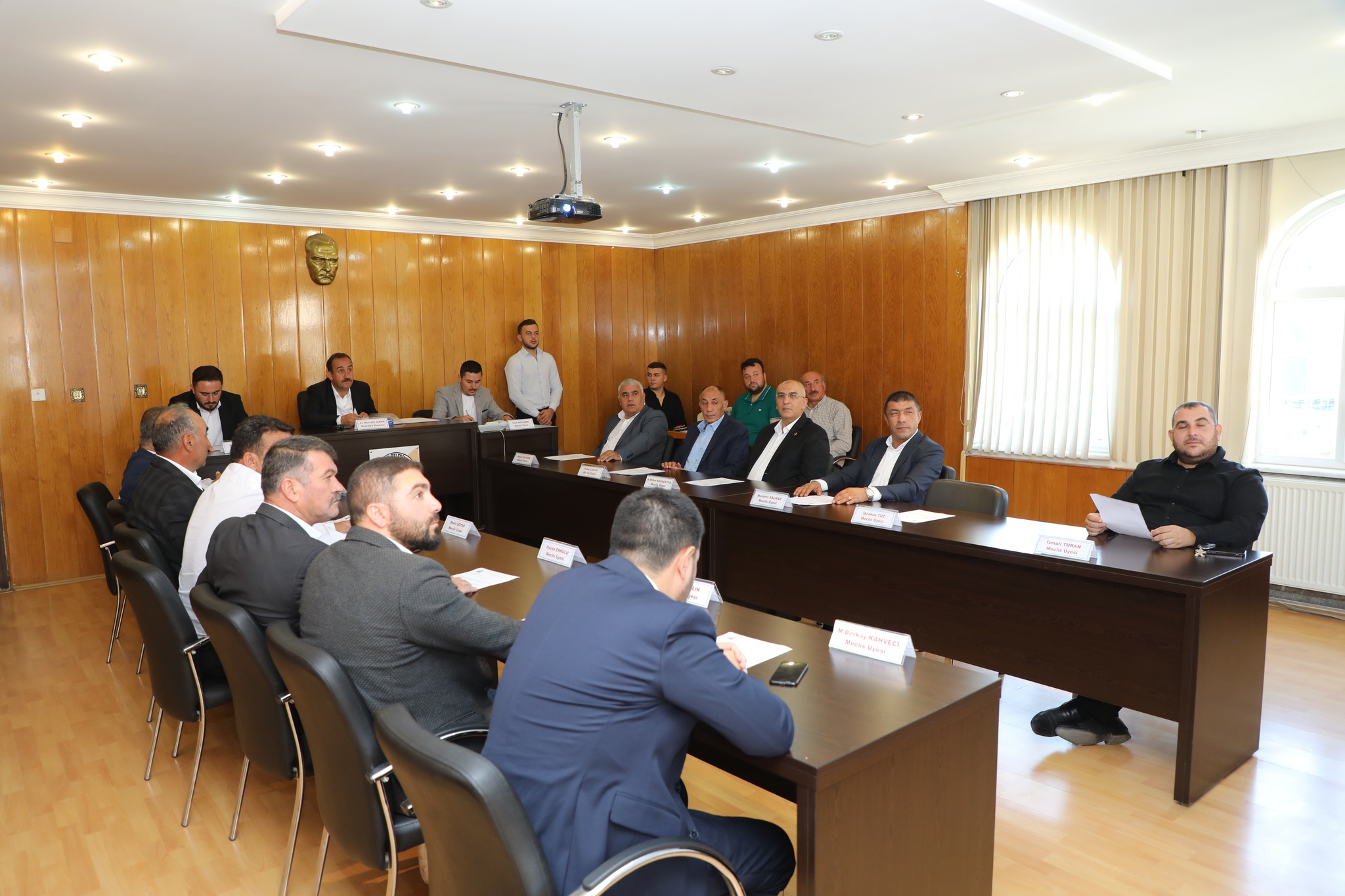 Ekim ayı meclis toplantısı Belediye Başkanımız Av. Mustafa İlmek Başkanlığında yapıldı.
