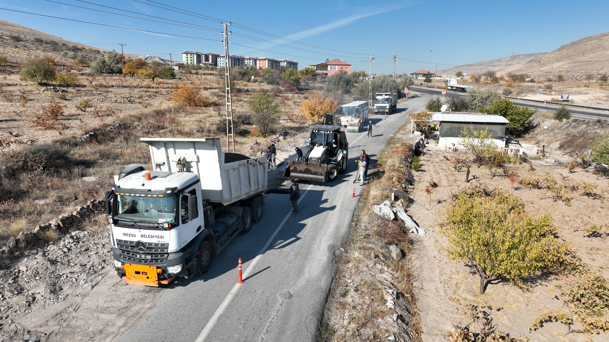 Fen İşleri Müdürlüğü ekiplerimiz