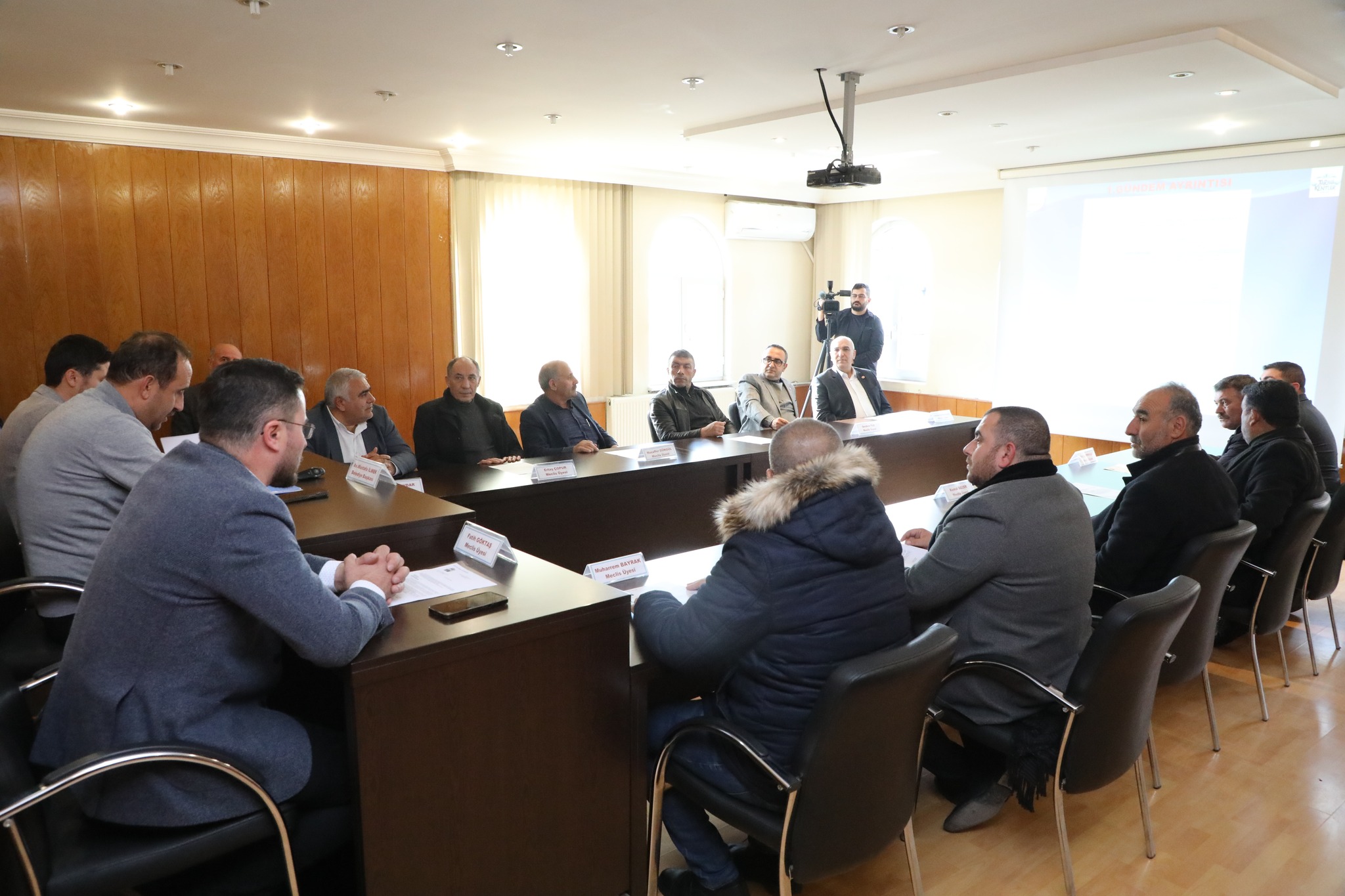 Aralık ayı Ek Meclis toplantısı Belediye Başkanımız Av. Mustafa İlmek Başkanlığında yapıldı.