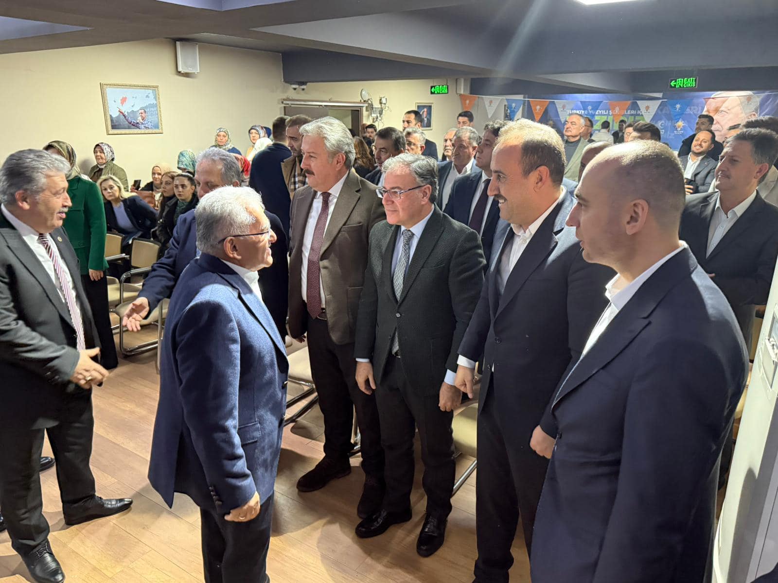 Belediye Başkanımız Av. Mustafa İLMEK AK Parti İstişare toplantısına katıldı.