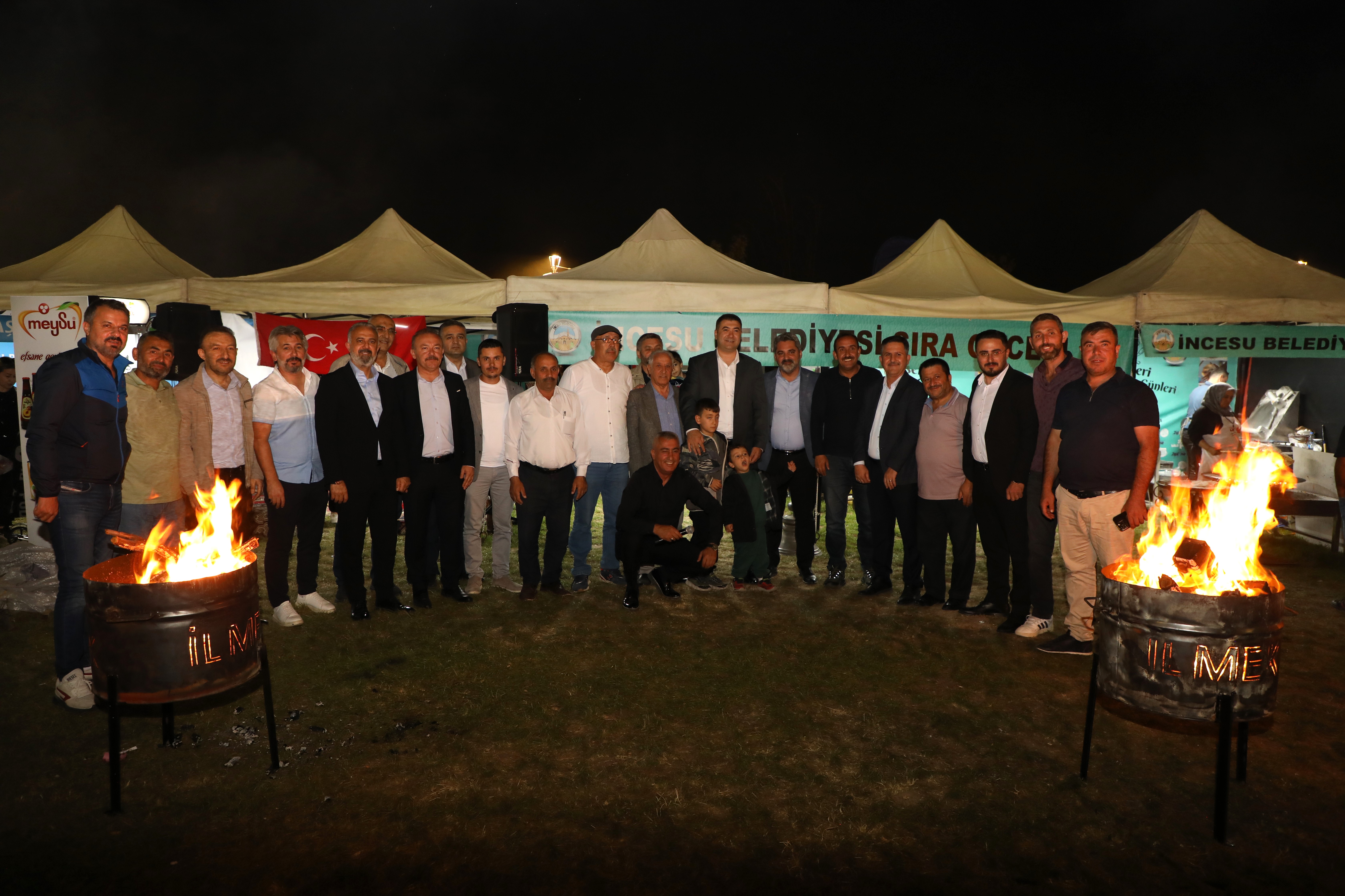 Gastronomi Günleri etkinliğinde İncesu Sıra Gecesi ile Final yaptık.