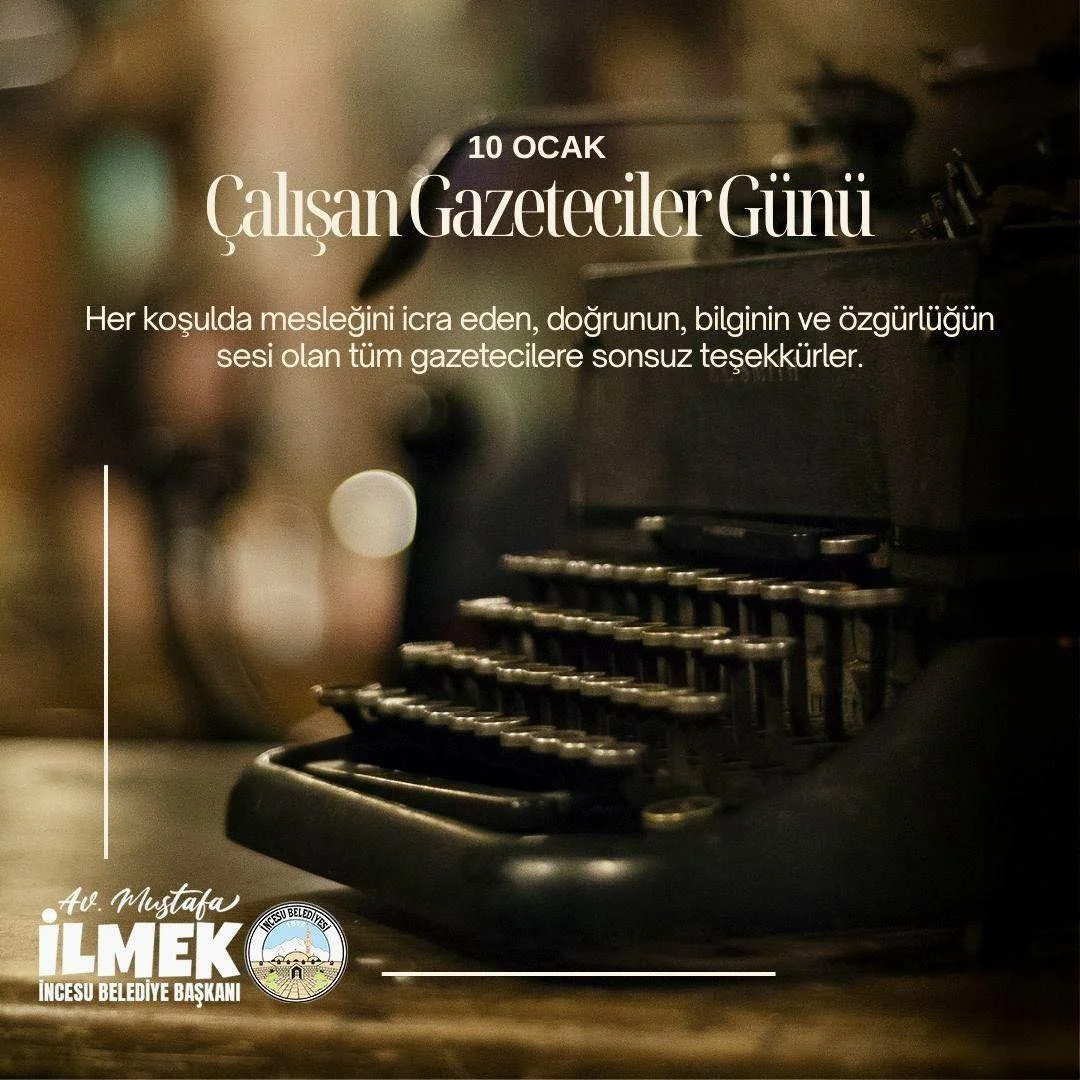 10 Ocak Çalışan Gazeteciler Günü’nü tebrik ediyor, işlerinizde kolaylıklar diliyorum.