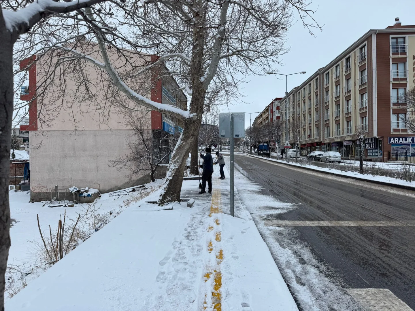 Kar durmuyor, biz de durmuyoruz!