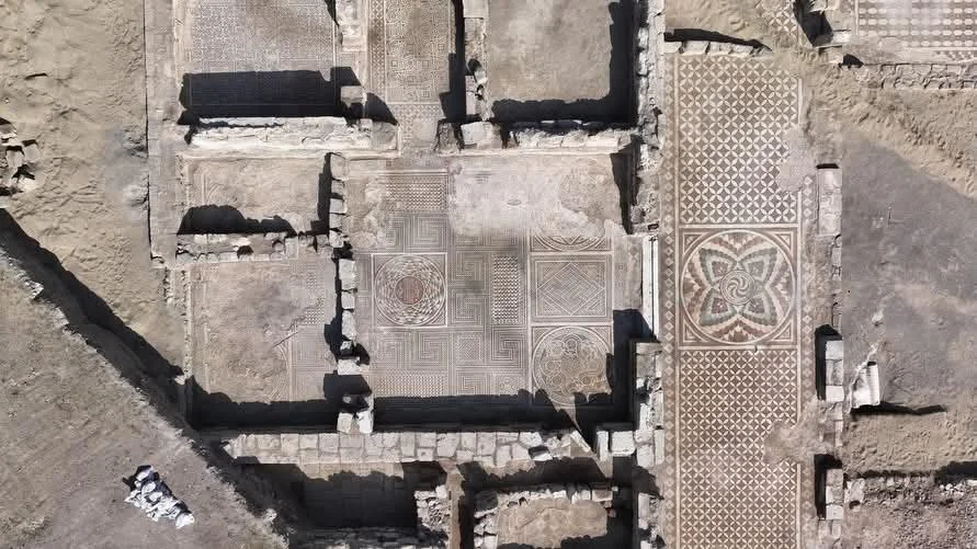 İç Anadolu’nun en büyük mozaik yapısına ulaştığı İncesu Örenşehir Mozaikli Yapı 'Ören Yeri' olarak ilan edildi.