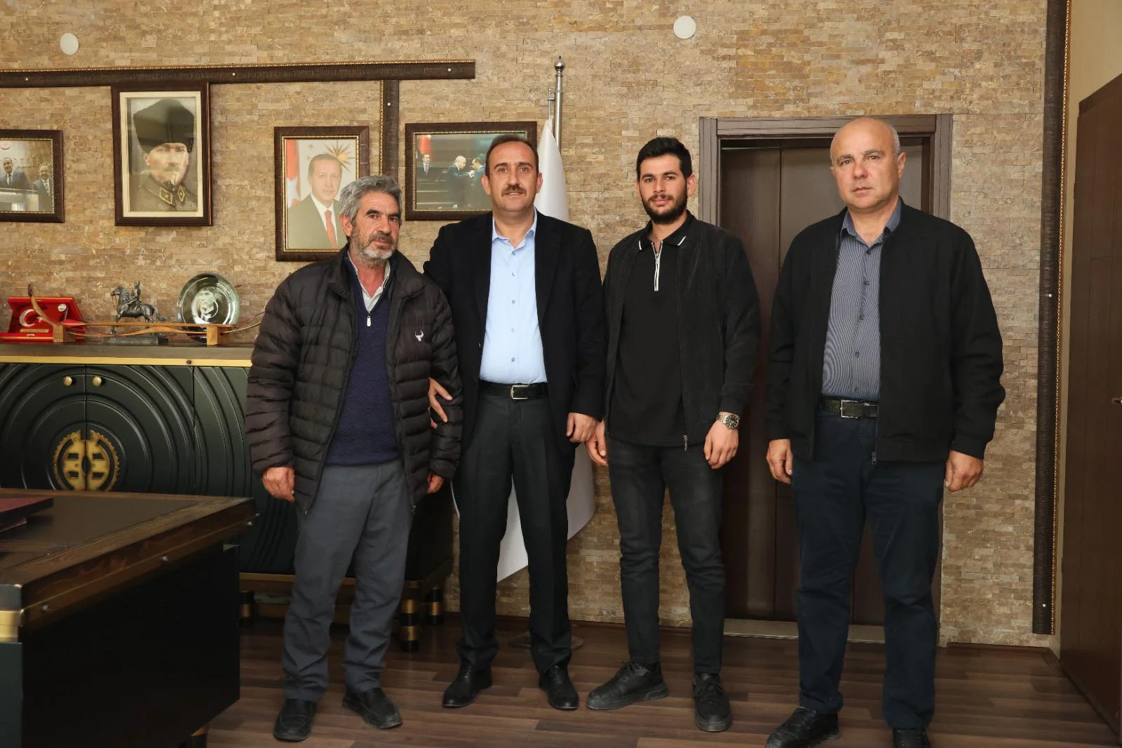 We would like to thank our Mukhtar and our guests for their kind visit.