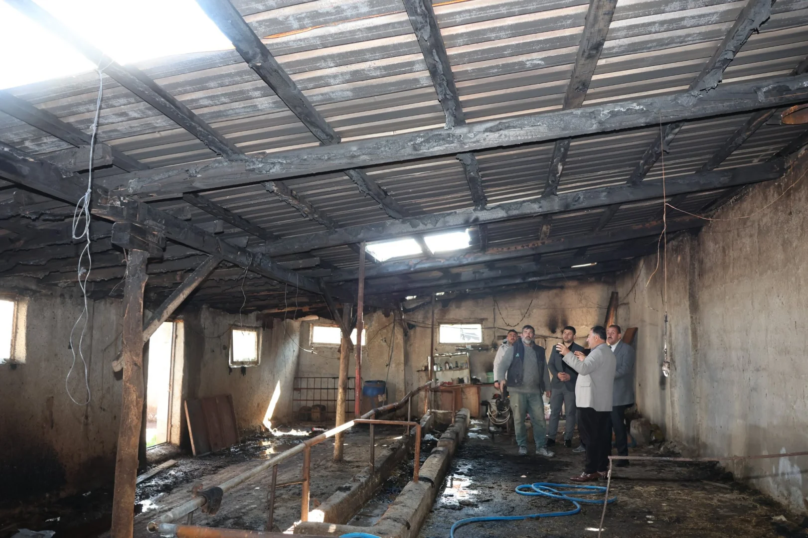 We offer our condolences to our citizen whose barn burned down and whose animals perished.