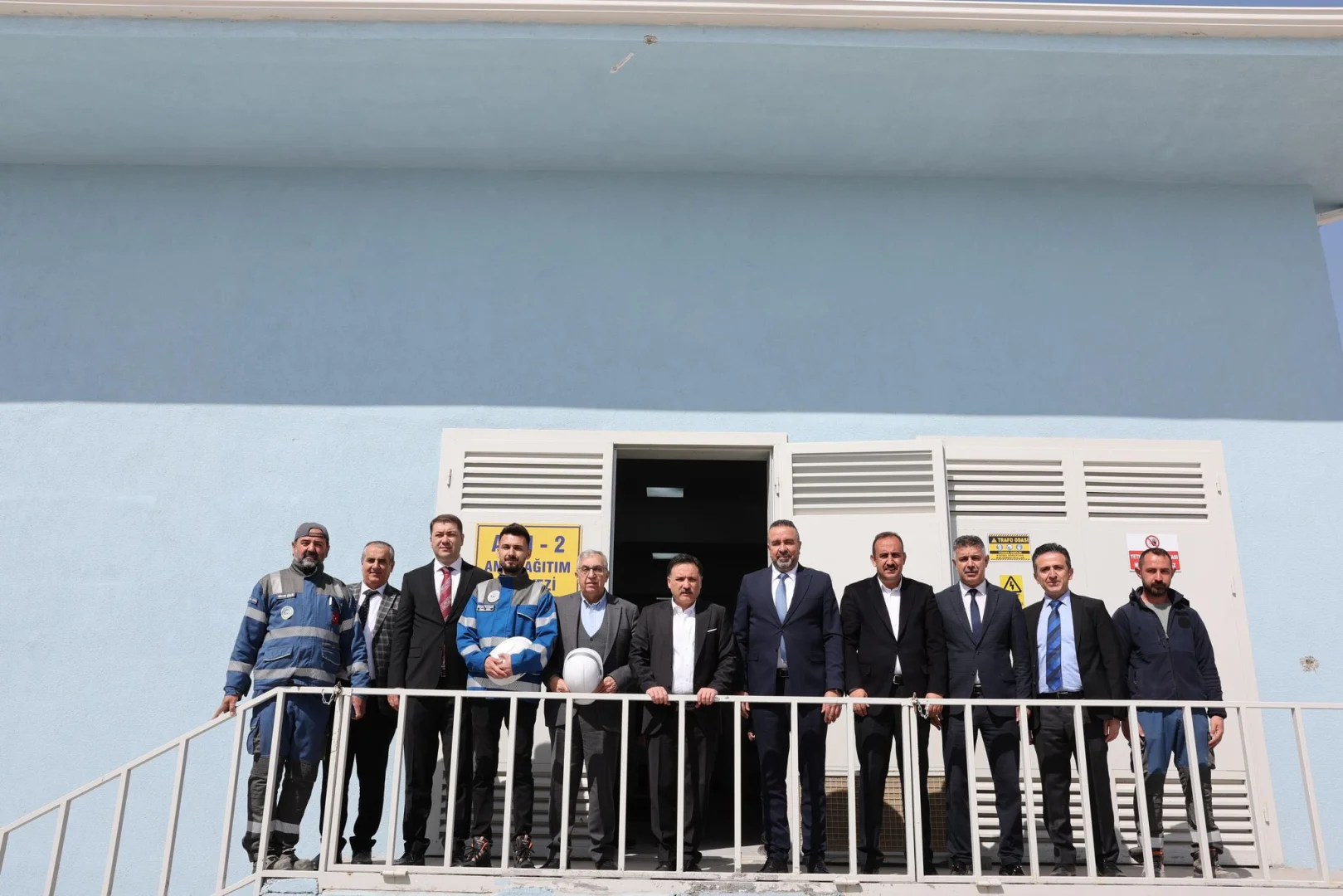 Başkanımız toplantı sonunda İncesu OSB’ye kazandırılan İtfaiye Merkezi inşaatını ziyaret etti.