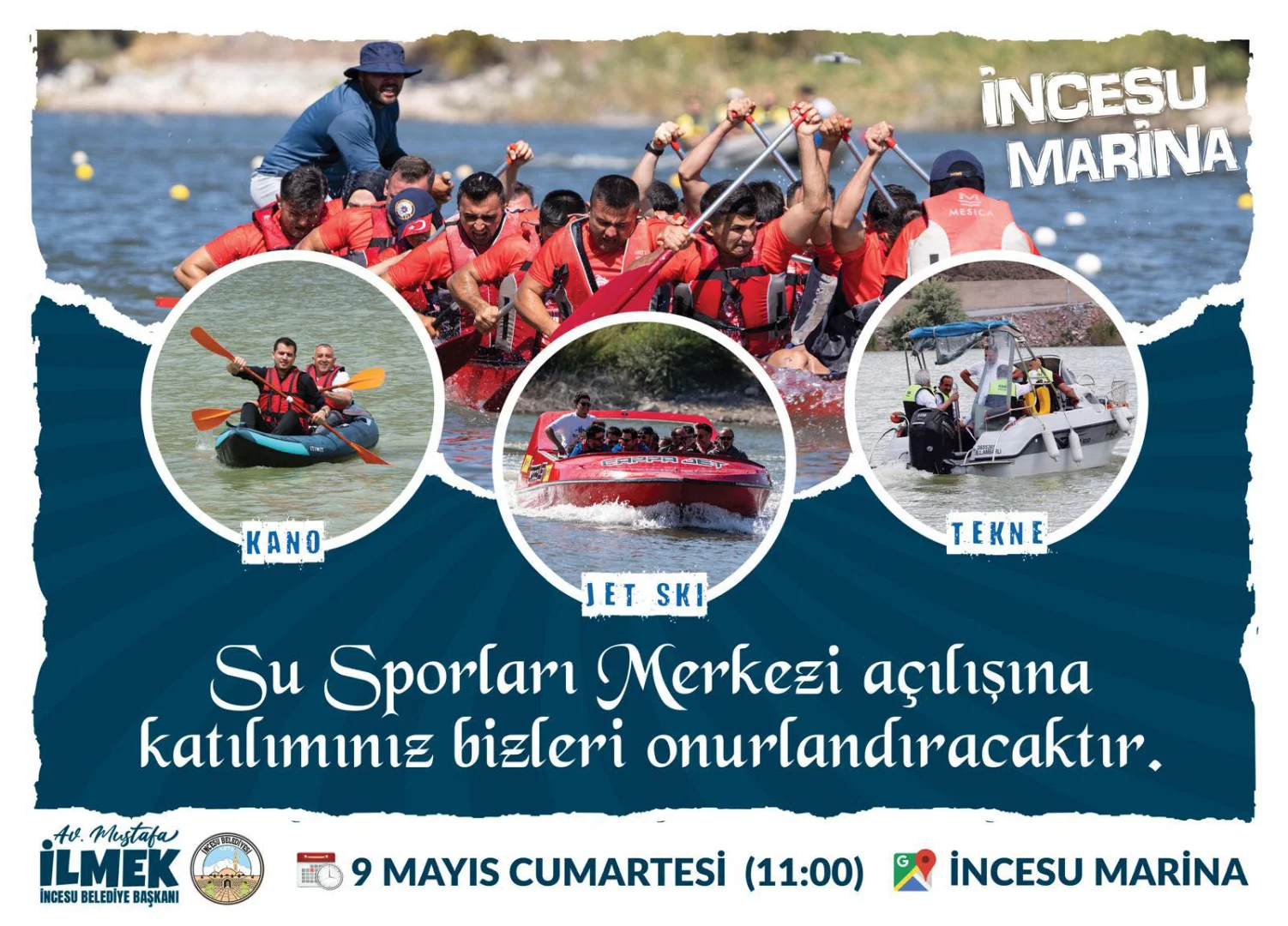 Adrenalin, eğlence ve doğa bir arada! İncesu Marina’da su sporları tutkunlarını buluşturacak açılışımıza sizleri de bekliyoruz.