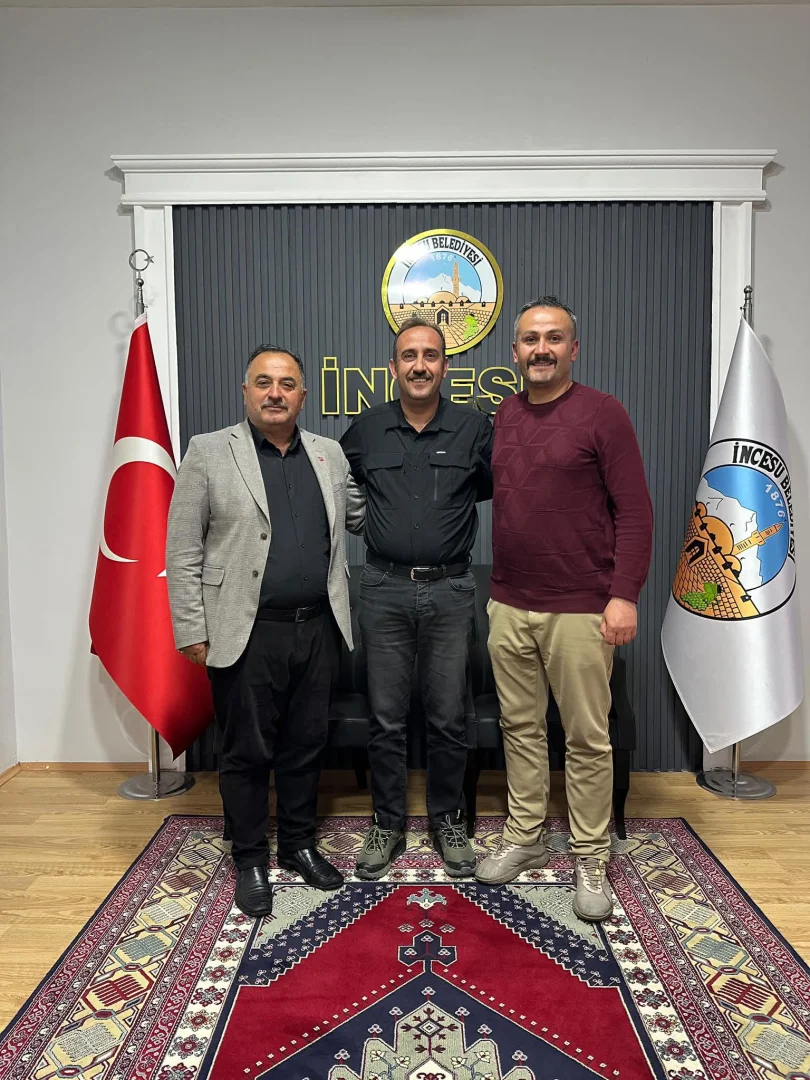 Our Hamurcu neighborhood headman, Mr. Ali DİNÇER and our Örenşehir Neighborhood Mukhtar Mr. Our President Atty. for the services provided to Sabahattin KIZIL neighborhoods. He paid a thank you visit to Mustafa İLMEK.