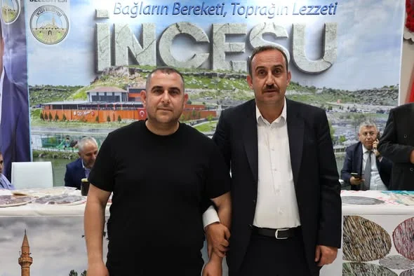 Our İncesu Municipality Council Member, Mr. İsmail Turan visited our stand at the Kayseri Days event held in the Atatürk Nation Garden.