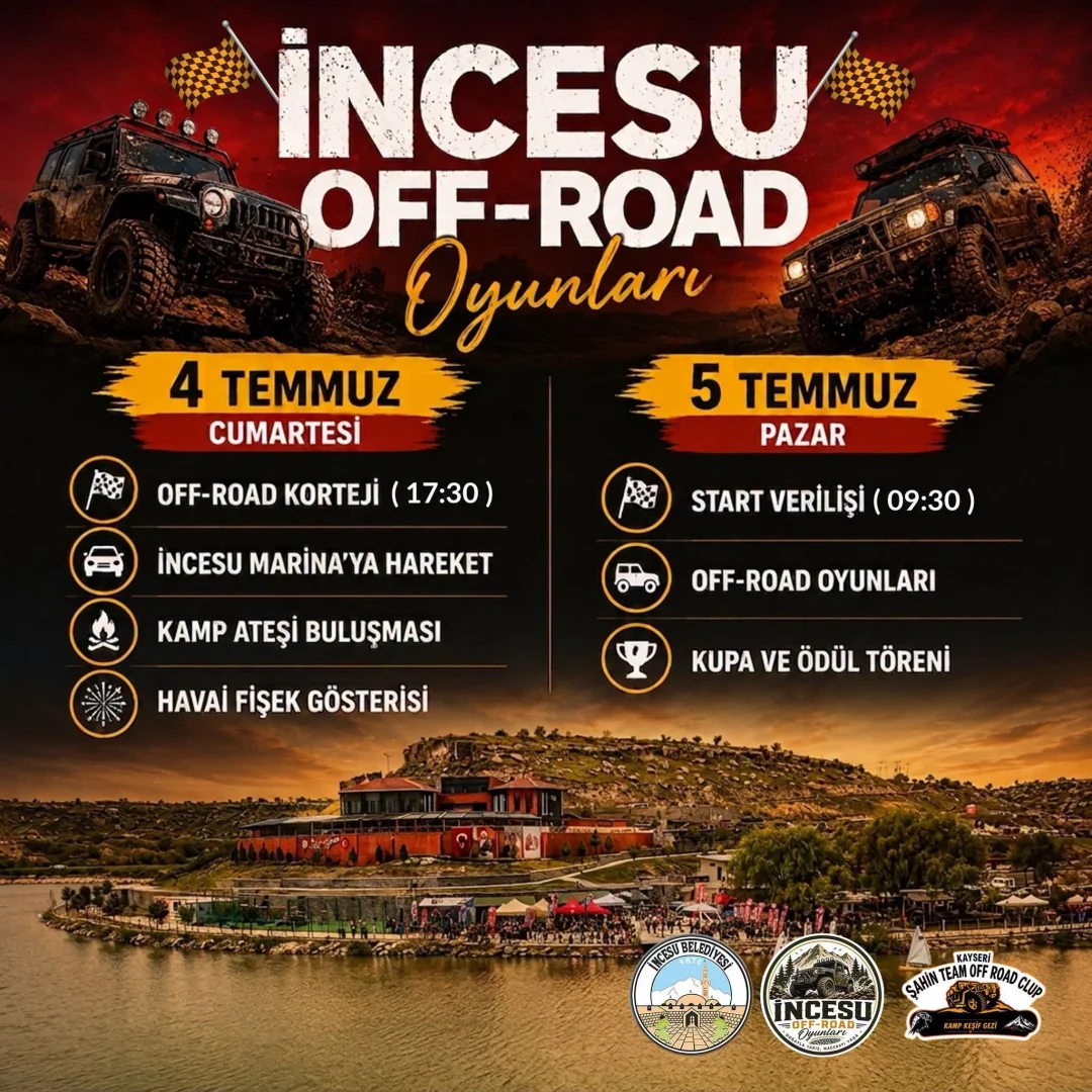 ÇAMURUN, HEYECANIN VE MACERANIN ADRESİ İNCESU!