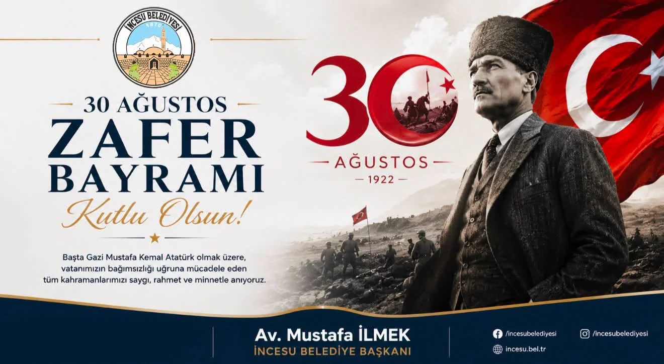 30 Ağustos Zafer Bayramımız Kutlu Olsun!