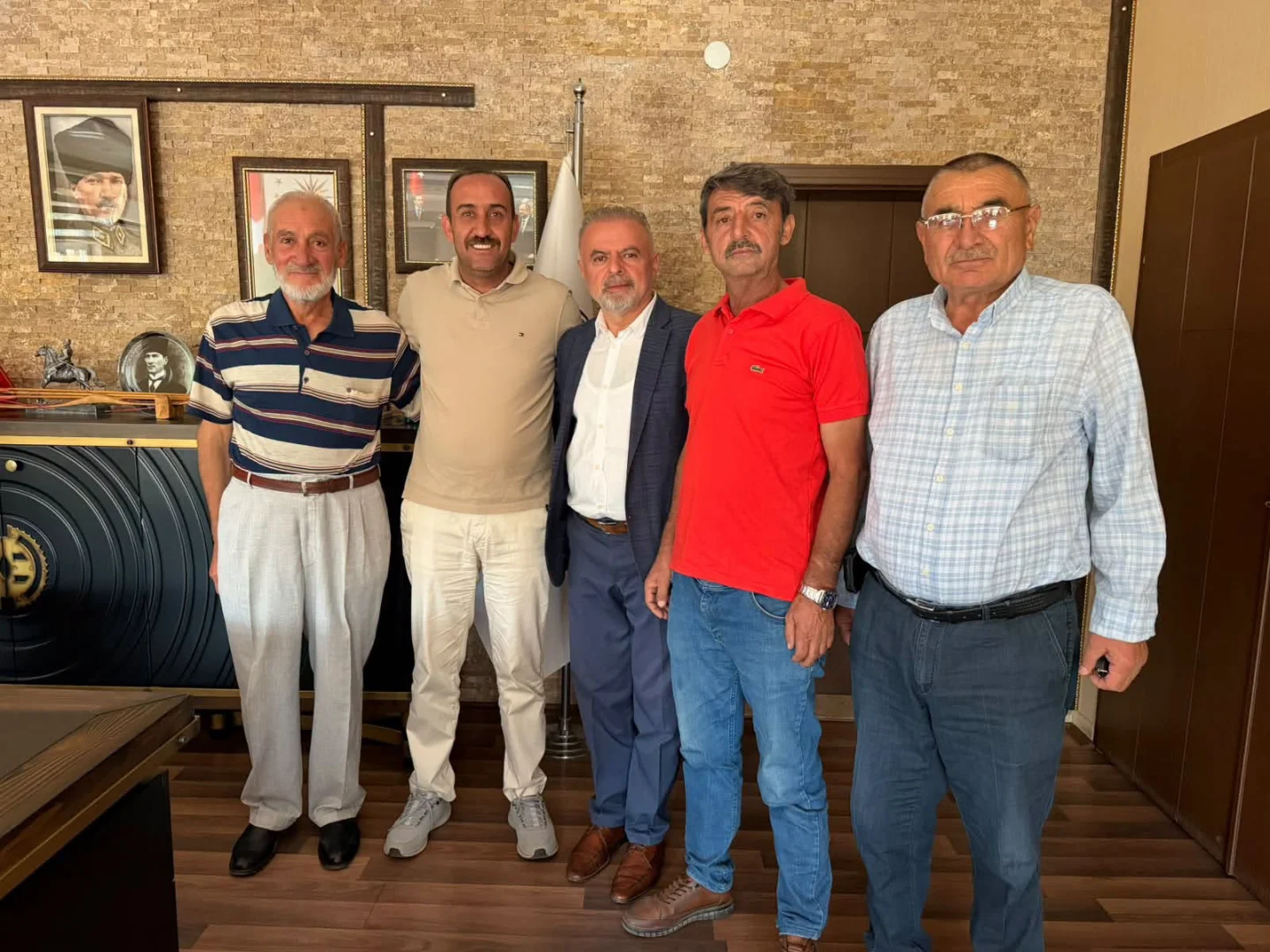 Nazik ziyaretleri için teşekkür ederiz.