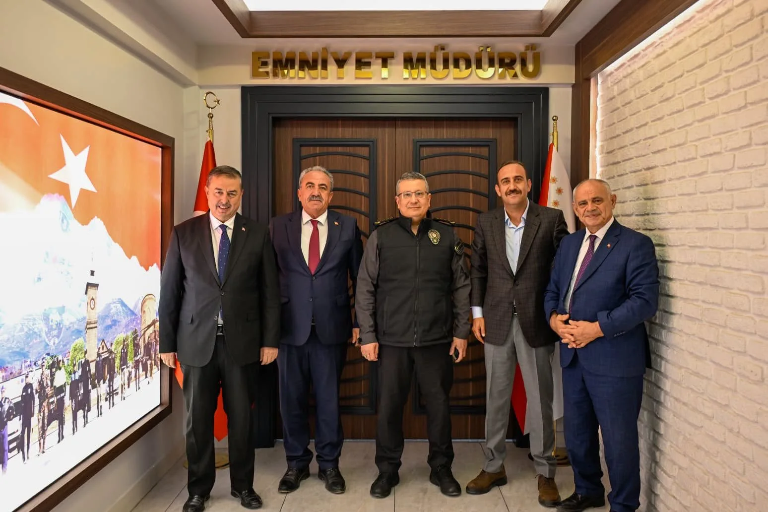 Kayseri İl Emniyet Müdürümüze Hayırlı Olsun Ziyareti