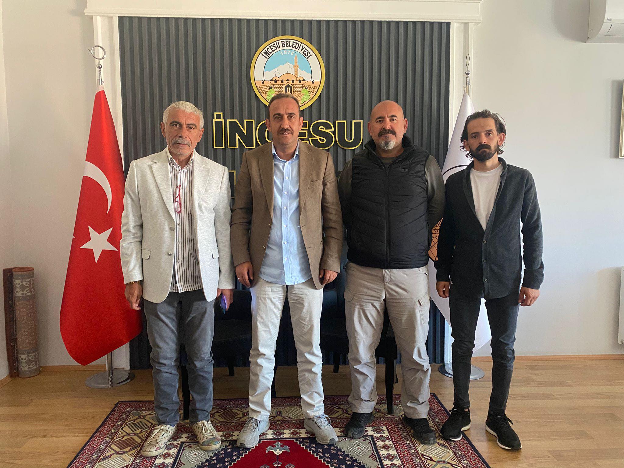 İncesu’nun turizm vizyonuna değer katacak projeler için çalışmalara başladık.