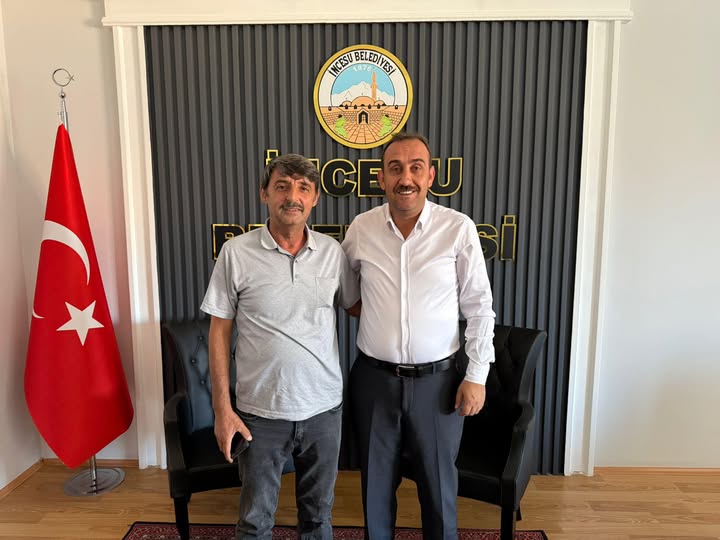 Subaşı Mahalle Muhtarımız Sn. Nazmi AKSÜT, Belediye Başkanımız Av. Mustafa İLMEK’i ziyaret etti.