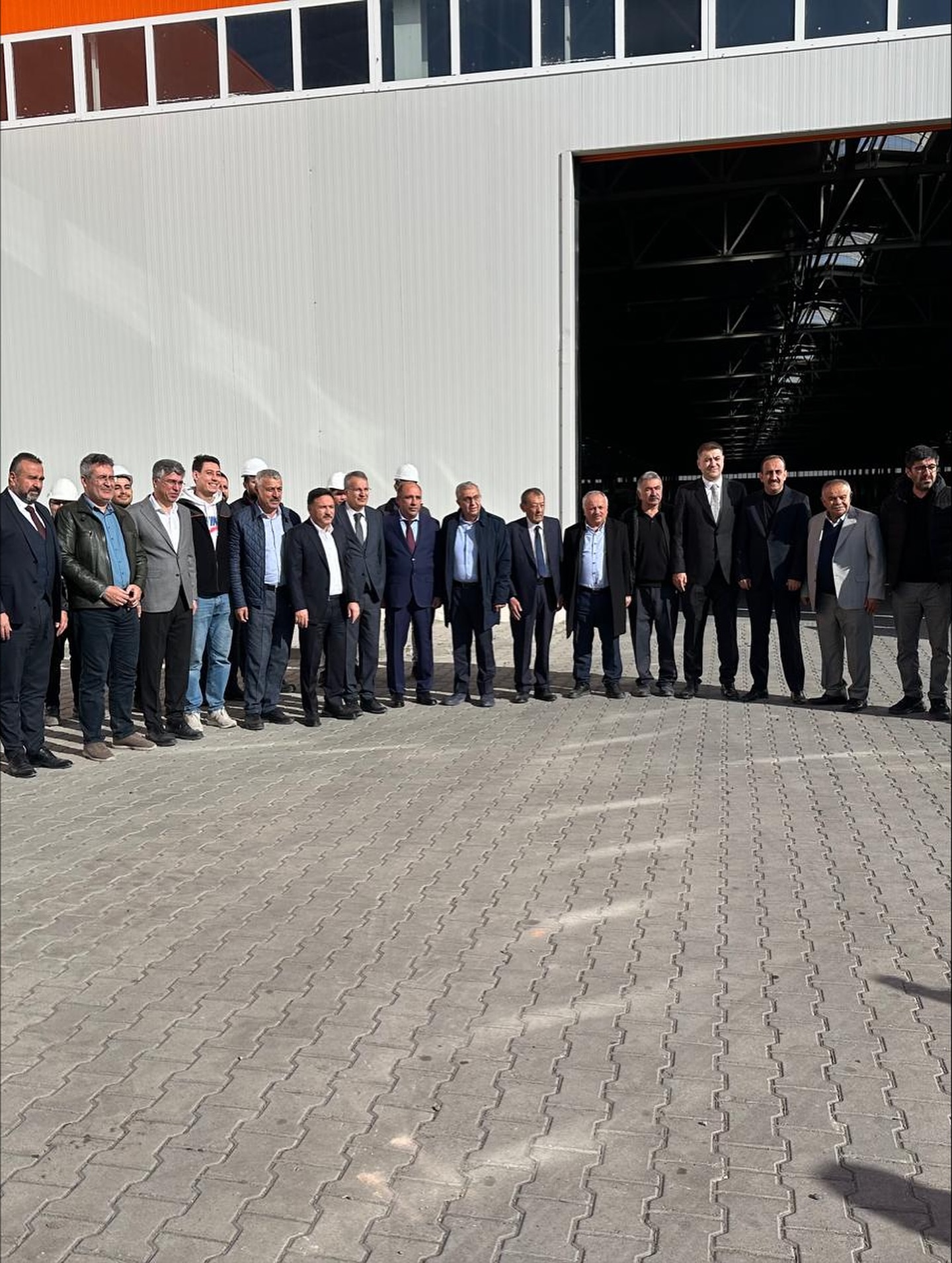 Organize Sanayi Bölgesine kurulan Hasçelik fabrikası ziyaret edildi.