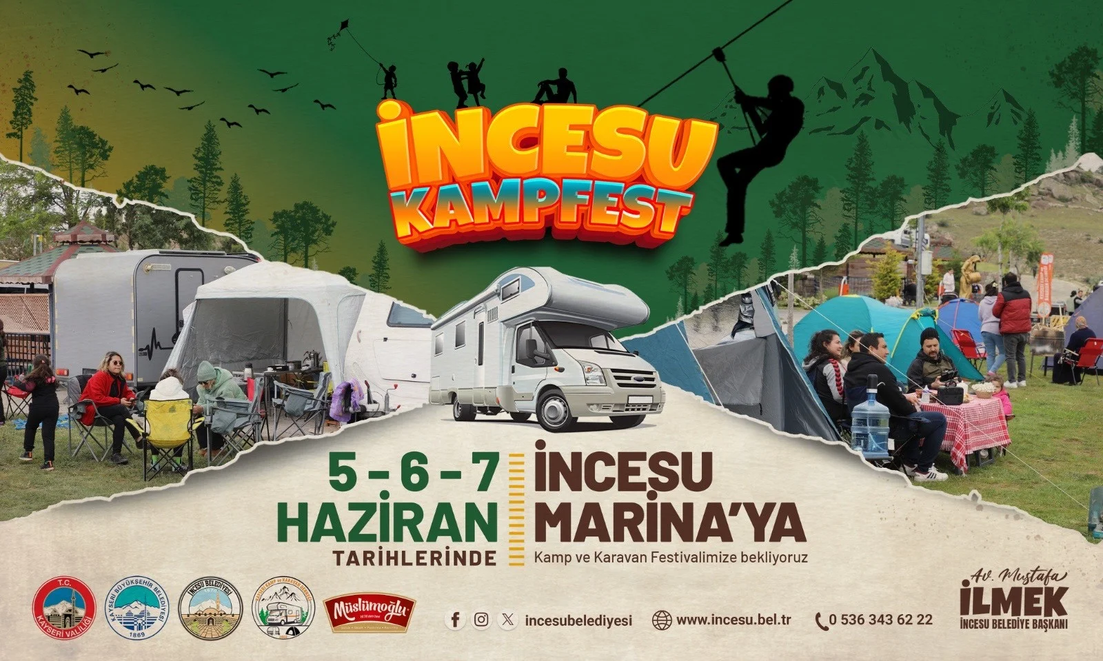 İç Anadolu’nun en büyük Kamp Karavan Festivalinde keyifli bir hafta sonu sizleri bekliyor.